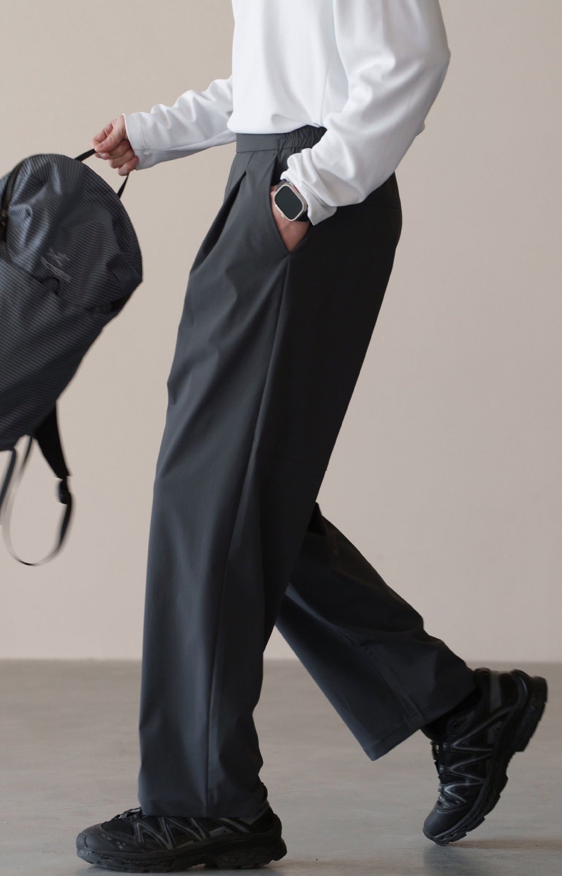 CoolShield UV Block Trousers in Dark Grey