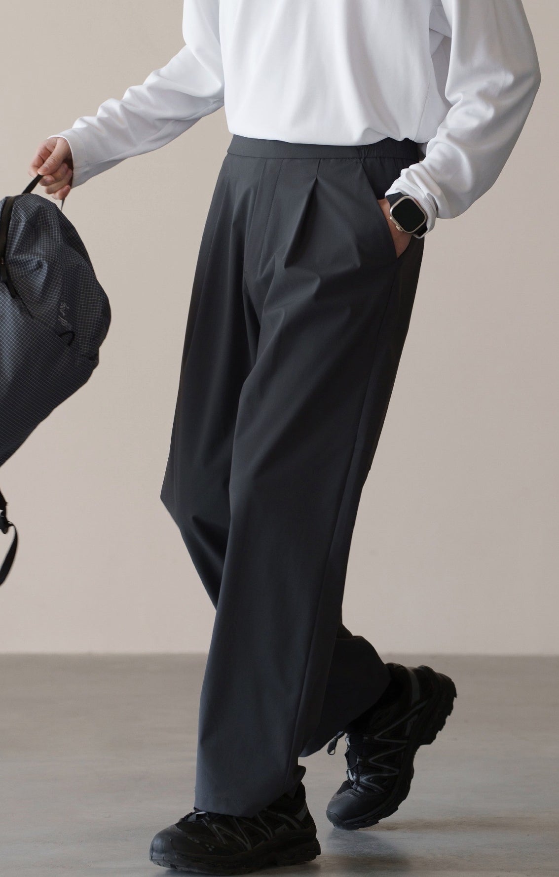 CoolShield UV Block Trousers in Dark Grey