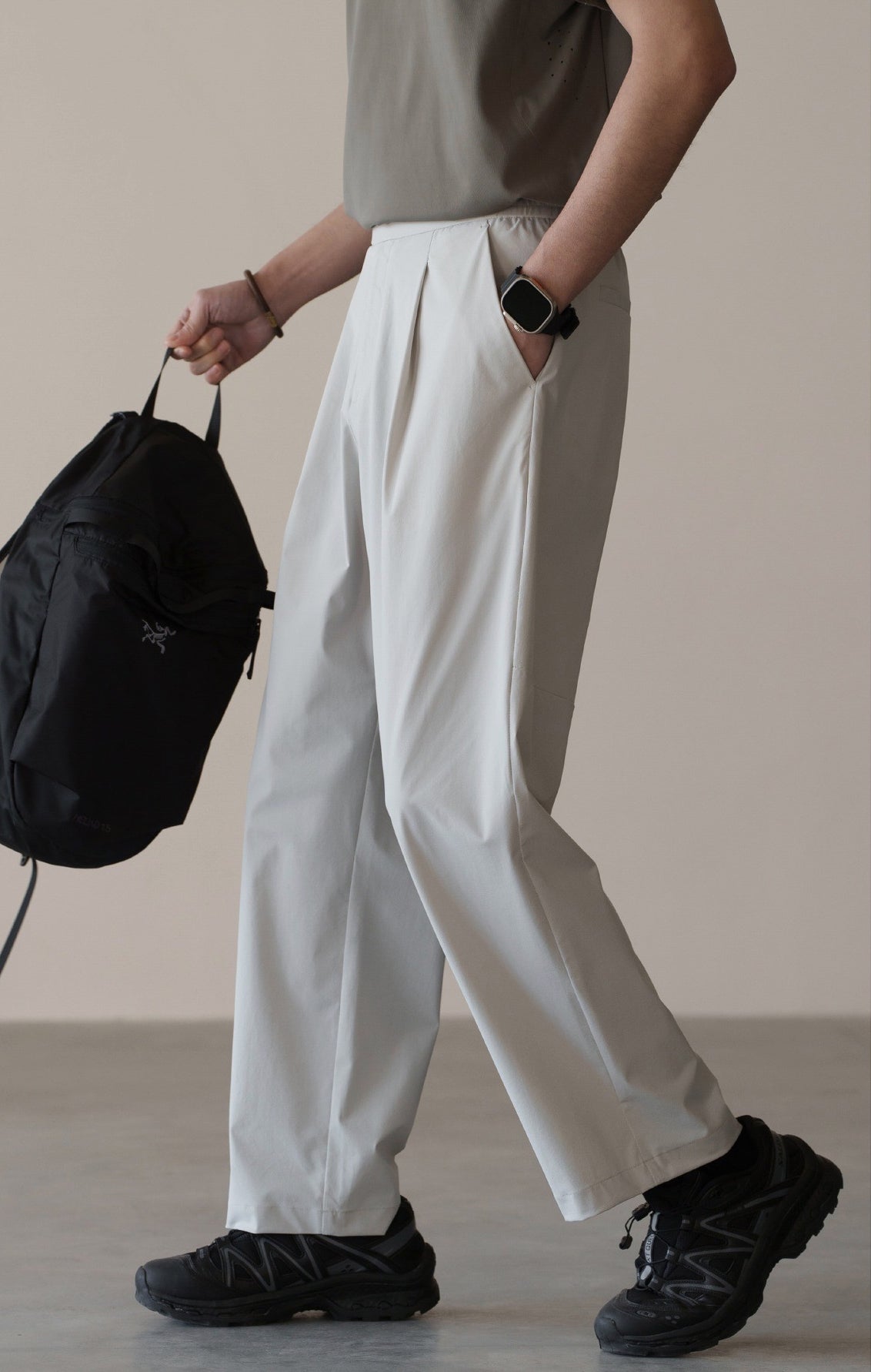 CoolShield UV Block Trousers in White